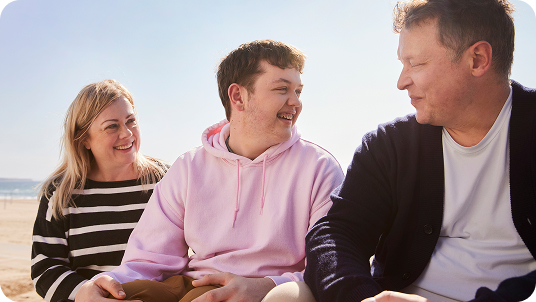 Treatment for Dravet Syndrome Patients | Smiling woman embracing a man